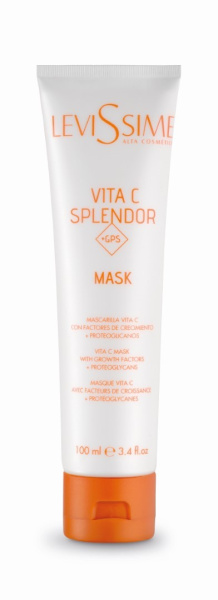 Маска Levissime Vita C Splendor + GPS Mask с витамином С, факторами роста и протеогликанами, 100 мл