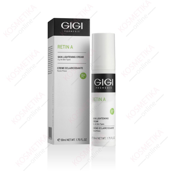 Gigi Retin A Skin Lightening cream - Крем отбеливающий мультикислотный, 50мл