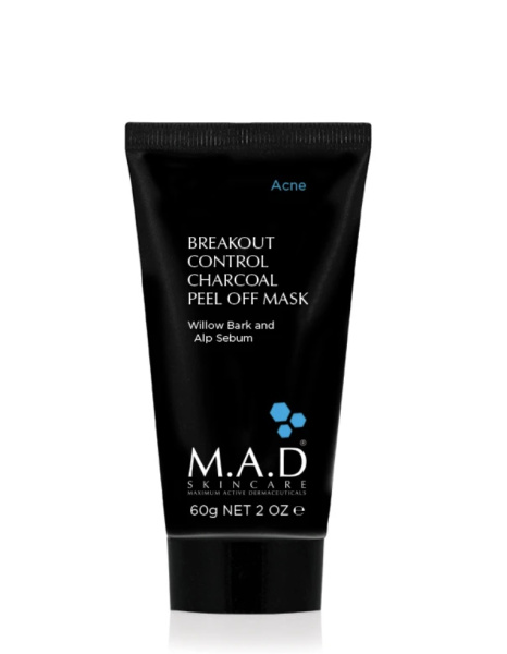 Charcoal Black Peel Off Mask pH 6.88 - Отшелушивающая маска-пленка PEEL OFF с углем, 60 гр